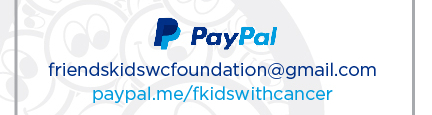 Paypal @Fkidswithcancer